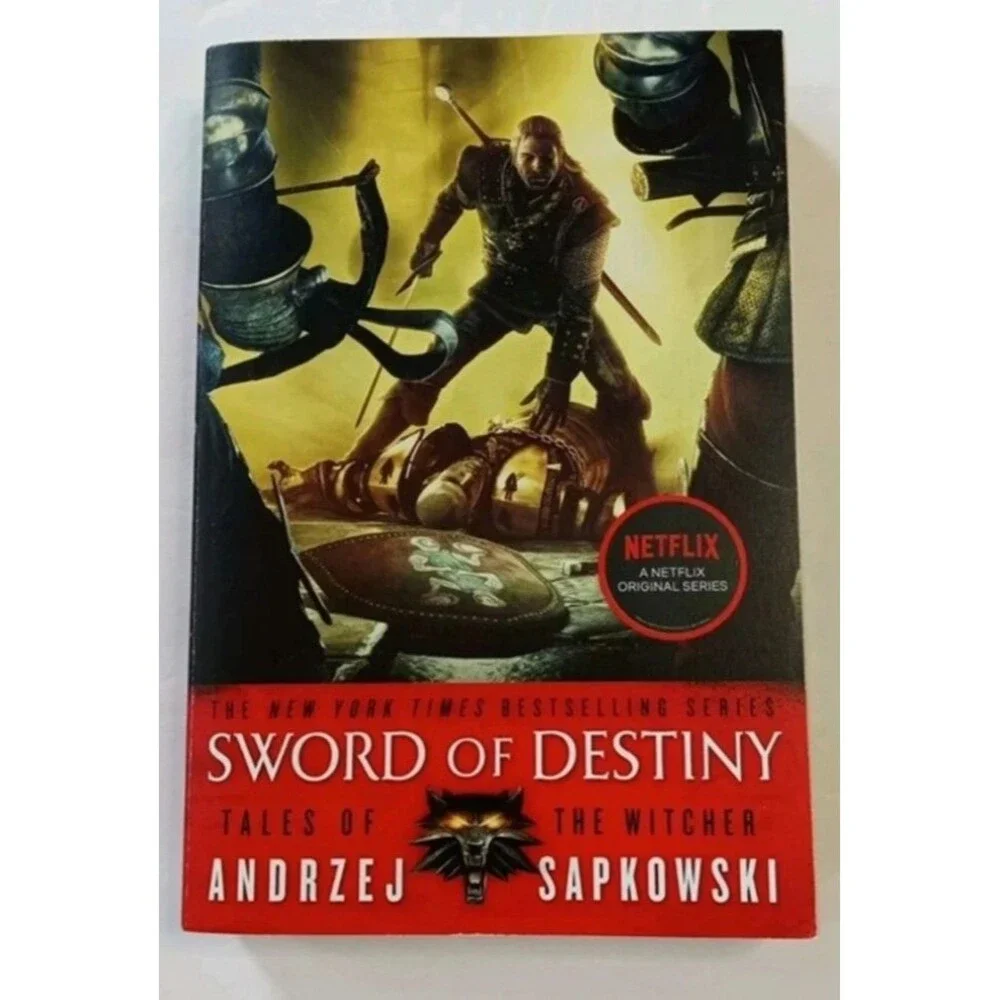 The Witcher Books (Lot of 2) - Sword of Destiny & Blood of Elves USED
